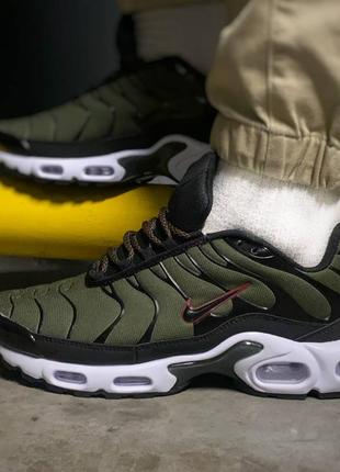 Кроссовки nike air tn plus olive8 фото