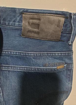 Джинсы g-star raw 3301 оригинал 34/32
