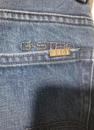Джинсы g-star raw 3301 оригинал 34/3210 фото