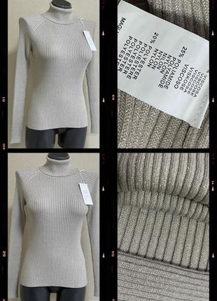 Эффектный,яркий,нарядный и стильный гольф с люрексом,рукав реглан10 фото