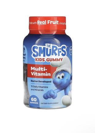 Акція !!! мультивітаміни для дітей smurfs сша