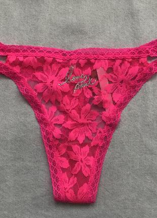 Кружевные стринги victoria’s secret оригинал