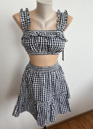 Костюм (спідниця топ) хс/с