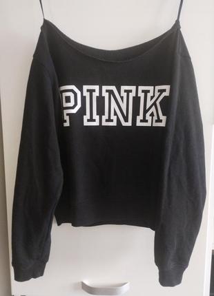 Укороченный свитшот pink victoria’s secret