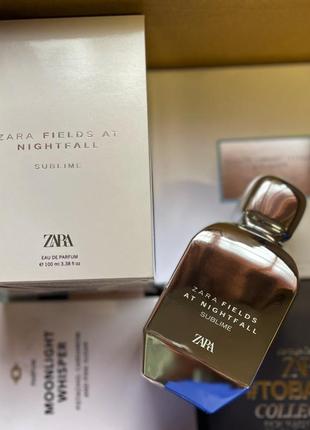 Парфуми zara fields at nightfall sublime, zara cashmere musk