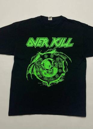 Офіційний мерч overkil 2018 метал рок vintage trash slayer megadeth metallica