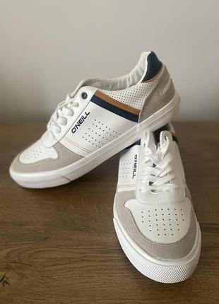 Нові оригінальні чоловічі кросівки  o'neill slater men low white