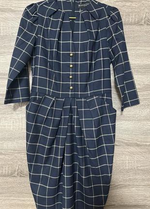 Платье женское в клетку