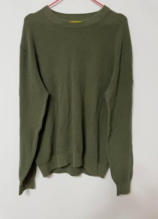 Джемпер мирор кофта мужская over size хаки camel active, размер xl - 2xl.