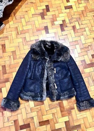 Искусственная дубленка river island