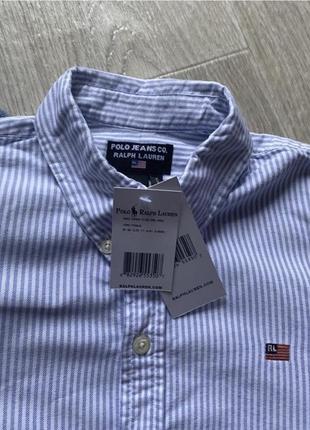 Polo ralph lauren женская рубашка в полоску, рубашка, блузка2 фото