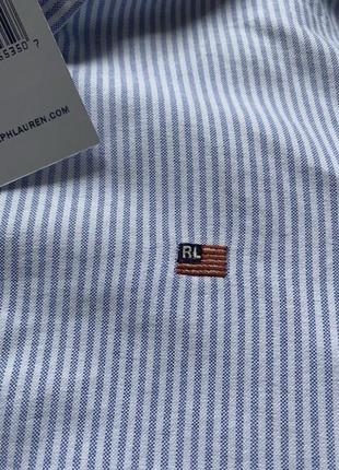 Polo ralph lauren женская рубашка в полоску, рубашка, блузка3 фото