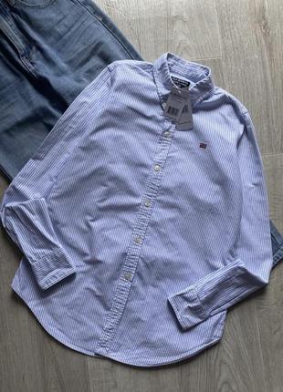 Polo ralph lauren женская рубашка в полоску, рубашка, блузка4 фото
