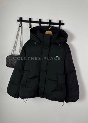 Женский пуховик levi’s (xs оверсайз)