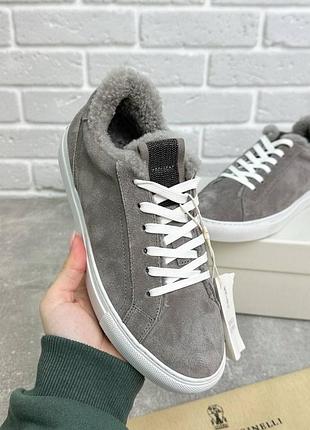 Кеды на меху