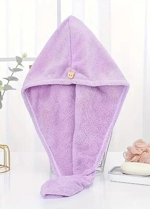 Суперабсорбуючий рушник тюрбан для волосся