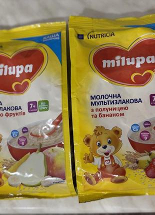 Детская молочная каша milupa