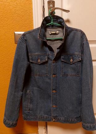 Джинсовая женская куртка boohoo р m- l