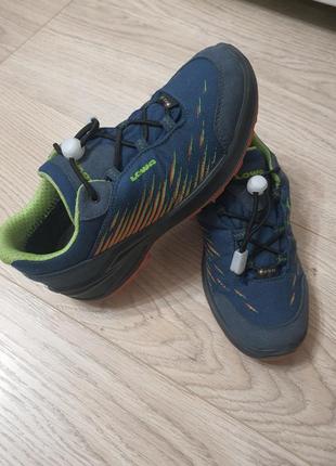 Кроссовки треккинговые lowa zirrox 1977x lo junior gore-tex 35 размер оригинал