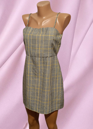 🍰 сукня по фігурі плаття у клітинку 🍰