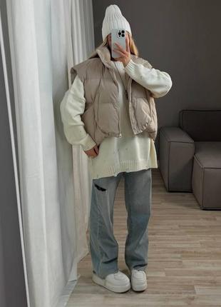 Женская жилетка модная