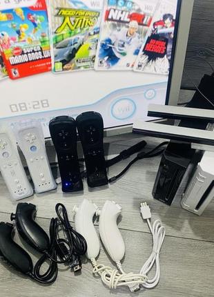 Приставка nintendo wii ⦿ hdd 320 gb ⦿ топовий комплект ⦿ 150