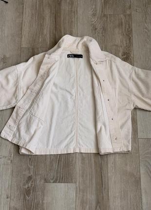 Велюрова сорочка zara вкорочена3 фото