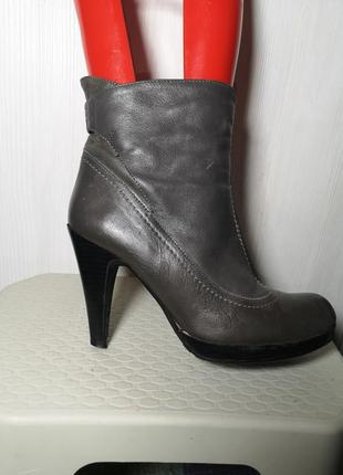 Шкіряні черевики vero gonna італія р. 36