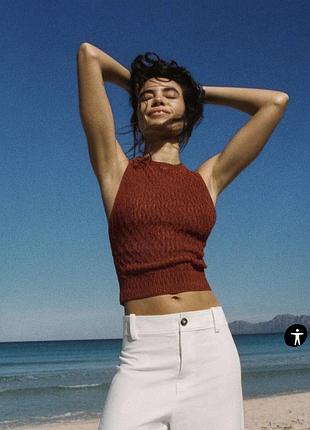Zara топ майка