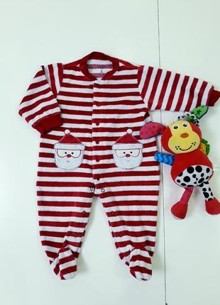 Чоловічок оксамитовий"дід мороз".