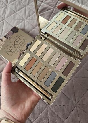 Палетка матовых теней для век urban decay ultimate basics | оригинал