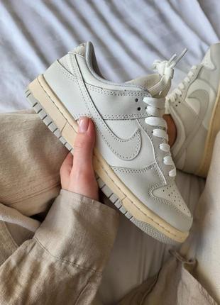 Nike sb dunk low grey beige