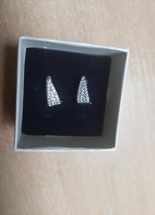 Серьги серебро 925'