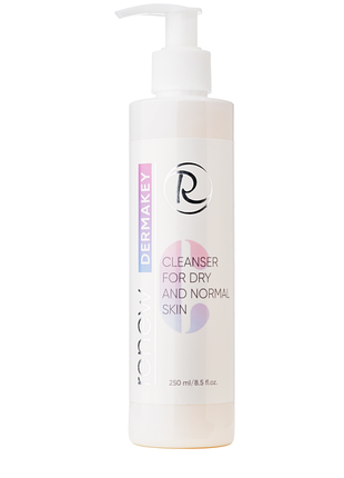 Очищувальний гель для нормальної та сухої шкіри renew dermakey. об'єм 250 мл.