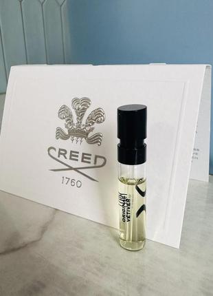 Оригинал пробник парфюмированная вода creed original vetivever