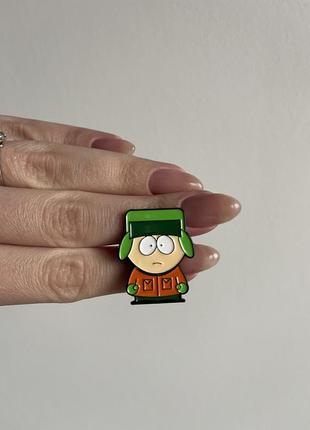 Пенни значок металлический брошь южного парка south park кайл
