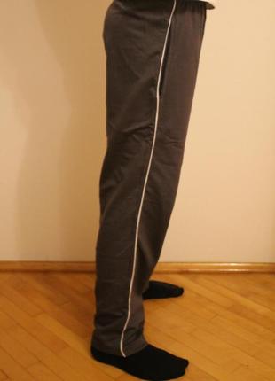 Байкові штани,теплі, спортивні на байку, з начосом чорні 100хлопок1 фото