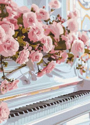 Картина за номерами романтичне фортепіано