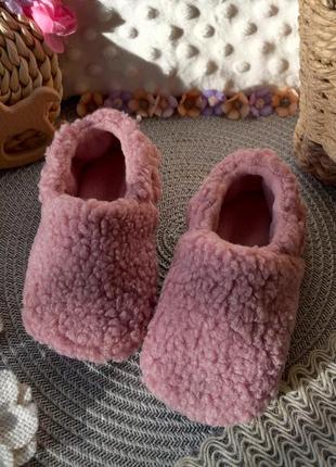 Тапочки меховые