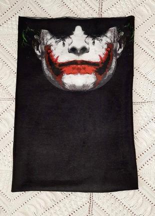 Бафф для головы, лица, шеи 
принт лицо джокера joker