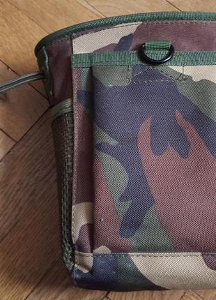 Подсумок bullet pouch. molle woodland mfh