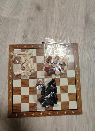 Шахи ,нарди , шашки 3 в 1