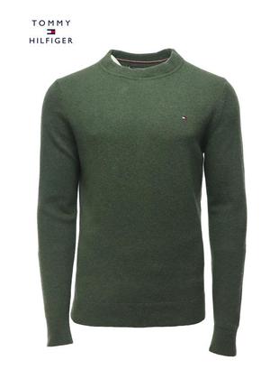 Мужской шерстяной свитер кофта tommy hilfiger оригинал [ l ]