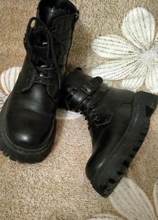 Сапожки кожаные зима 41р