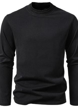 Мужская футболка с длинным рукавом реглан aowofs лонгслив хлопок