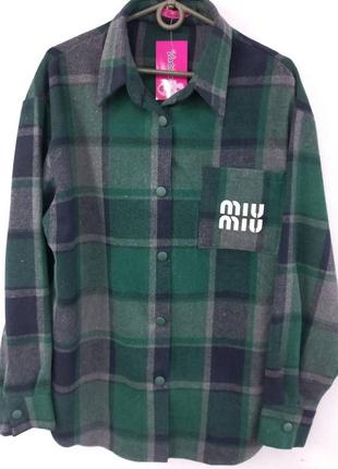 Рубашка в клетку