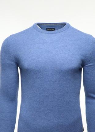 Чоловічий светр кофта cavallaro napoli син оригінал [ s ] 4