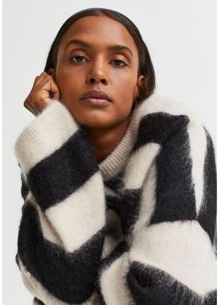Джемпер з мохеру та вовни h&m