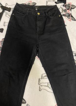 Джинсы момы с высокой посадкой, 126 фото