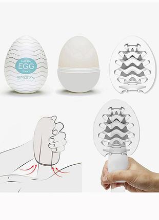 Мастурбатор яйце tenga egg.s+ 2